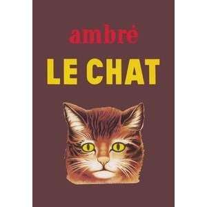  Vintage Art Ambre Le Chat   01631 0