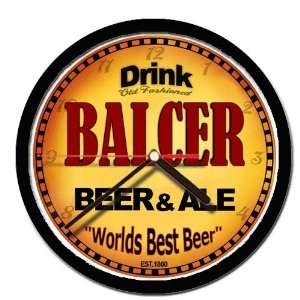  BALCER beer and ale wall clock 