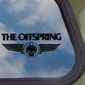   Offspring Black Decal Rock Band Truck Window Sticker