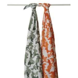  Camo Swaddle   2 pack Baby