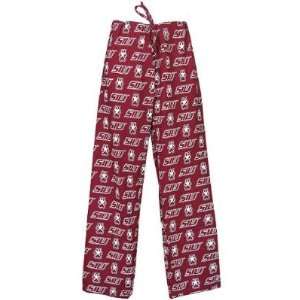    SIU Southern Illinois Scrub Pajama Pants Lg