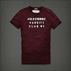Abercrombie Mens T Shirt New Big Slide Large A&F Sale