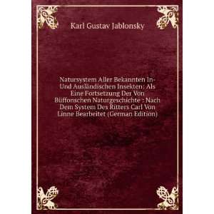   Von Linne Bearbeitet (German Edition) Karl Gustav Jablonsky Books