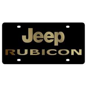 Jeep Rubicon License Plate