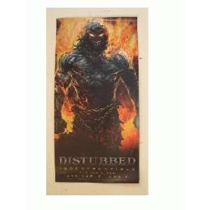  Disturbed Indestructable Poster Band Shot Double Sided 