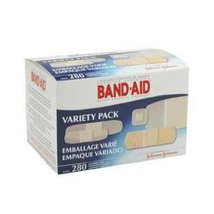 BANDAID BRAND ADHESIVE BANDAGE VARIETY PACK 280/BOX