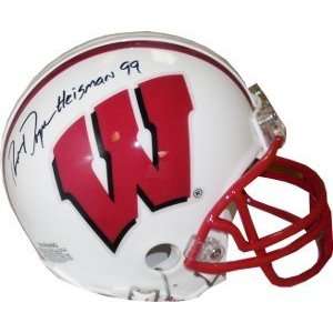  Ron Dayne Autographed/Hand Signed Wisconsin Badgers 