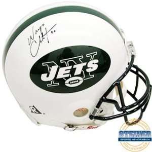  Wayne Chrebet Autographed NY Jets Helmet Sports 