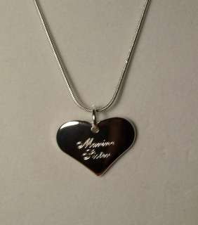   Necklace   Sterling Silver   Support the Troops   Military Jewelry