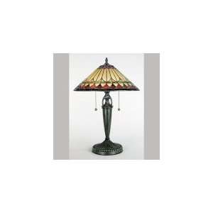  Quoizel Lighting   TF6821VB   Westlake Tiffany Table Lamp 