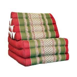  Triangle Pillow/Pad Red PG Wh S Kapok Fill 12x17x73 