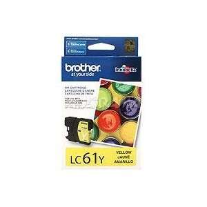 Brother LC61Y Innobella Standard Yield Yellow Color Ink 