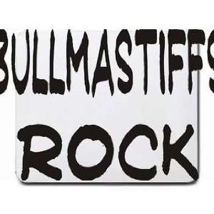  Bull Mastiffs Rock Mousepad