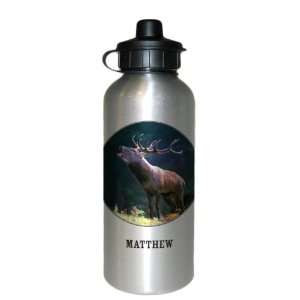 Mountain Elk Personalized Water Bottles