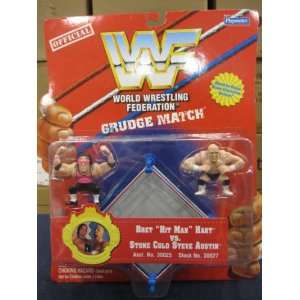   WWF GRUDE MATCH BRET HIT MAN HART VS STONE COLD AUSTIN Toys & Games