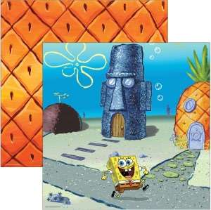   Nickelodeon Double Sided Paper 12X12 SpongeBob 