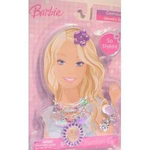  Barbie Glamour Jewelry Set Purple Toys & Games