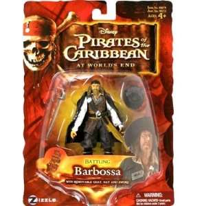  Battling Barbossa with Removable Coat, Hat and Sword Toys 