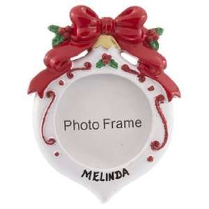  Personalized Ornament Picture Frame Christmas Ornament 