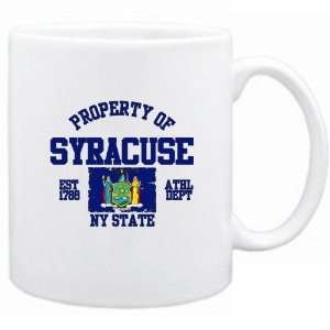  New  Property Of Syracuse / Athl Dept  New York Mug Usa 