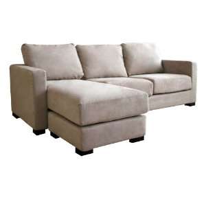  Wholesale Interiors 2 Piece Microfiber Sofa Set with 