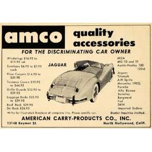  1959 Ad American Carry Products AMCO Car Accessories 