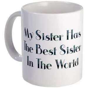 Best Sister in the World Funny Mug by  Kitchen 