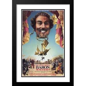  Baron Munchausen 20x26 Framed and Double Matted Movie 