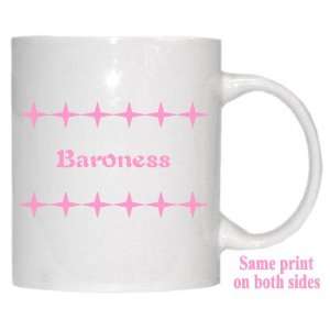  Personalized Name Gift   Baroness Mug 