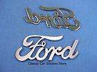1940 Ford chrome letter script  