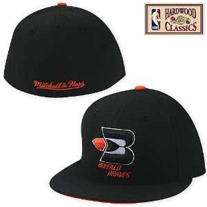   Buffalo Braves Hardwood Classics Logo Fitted Hat