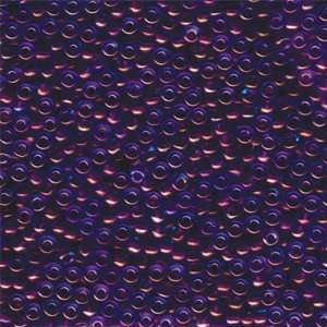 8 9352 Fuchsia Lined Aqua Luster Miyuki Seed Beads Tube 