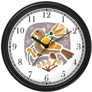  Ra   Falcon Bird   Egyptian Theme Wall Clock by WatchBuddy 