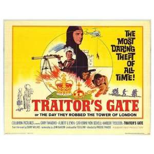  Traitors Gate Original Movie Poster, 28 x 22 (1966 