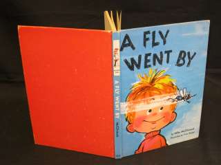 McClintock A FLY WENT BY Beginner Books B 3 1958 Early  
