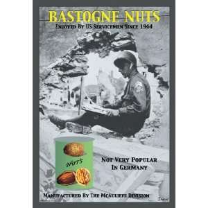  Bastogne Nuts 12x18 Giclee on canvas