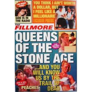    Queens of Stone Age QOTSA Trail of Dead Gig Poster