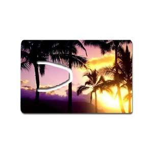  Palm Trees Sunset Beach Bookmark Great Unique Gift Idea 