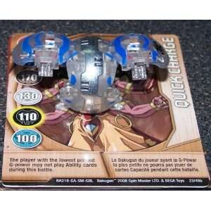  Bakugan Special Attack Hydranoid Translucent Clear w/ Blue 