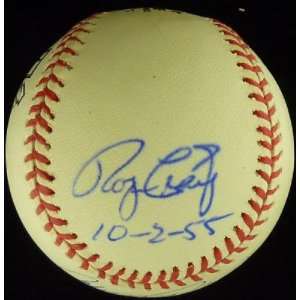 55 Dodgers Podres Labine Craig Signed Baseball JSA COA   Autographed 