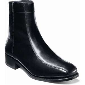   FLORSHEIM CHATMAN BLACK MENS DRESS BOOTS SHOES 11 W [Apparel] Shoes