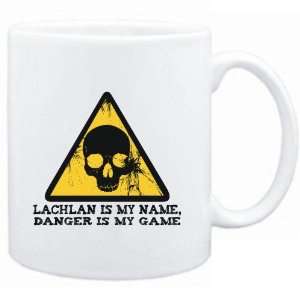  Mug White  Lachlan is my name, danger is my game  Male 