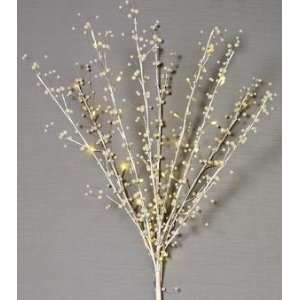   with Pearls Battery Operated LED Lighted Branch with Timer (30 Lights