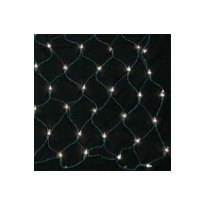 Novelty Lights, Inc. PRONET 210 Christmas Net Light Set, Clear, Green 