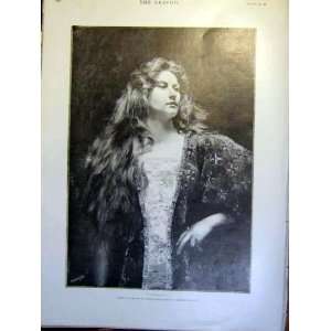  Portrait Rinalda Baude Mandard Lady Fine Art 1900