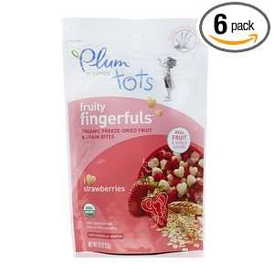 Plum Organics Tots Fruity Fingerfuls Snack   Strawberry (0.82 oz.)