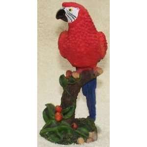 Scarlet Macaw Figurine