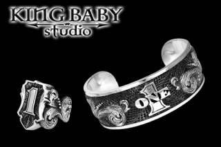King Baby Studio ONE DOLLAR BILL ring or cuff choose one K20 5172 K40 
