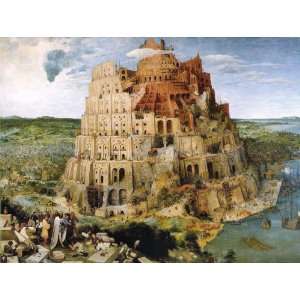  TOWER OF BABEL JIGSAW PUZZLE Toys & Games