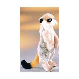    Standing Realistic 13.5 Inch Plush Meerkat By SOS Toys & Games
